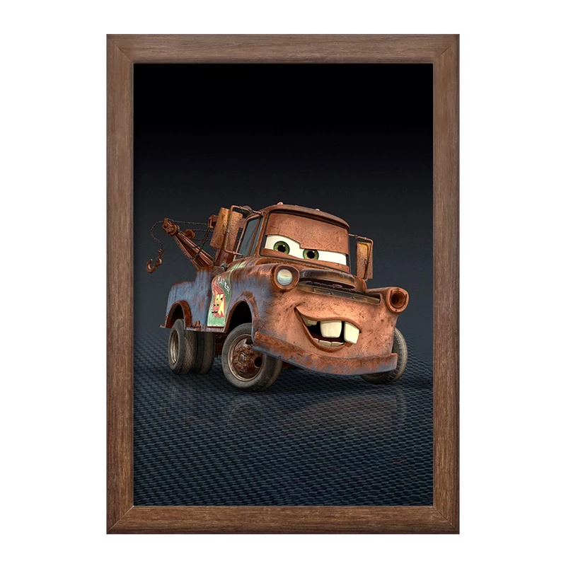 تابلو خندالو طرح ماشین ها (Cars) کد 36553