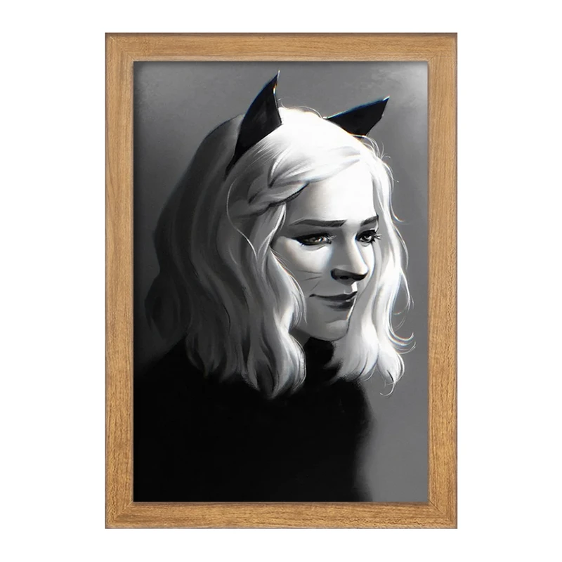 تابلو خندالو مدل سریال ونزدی Wednesday کد 25195