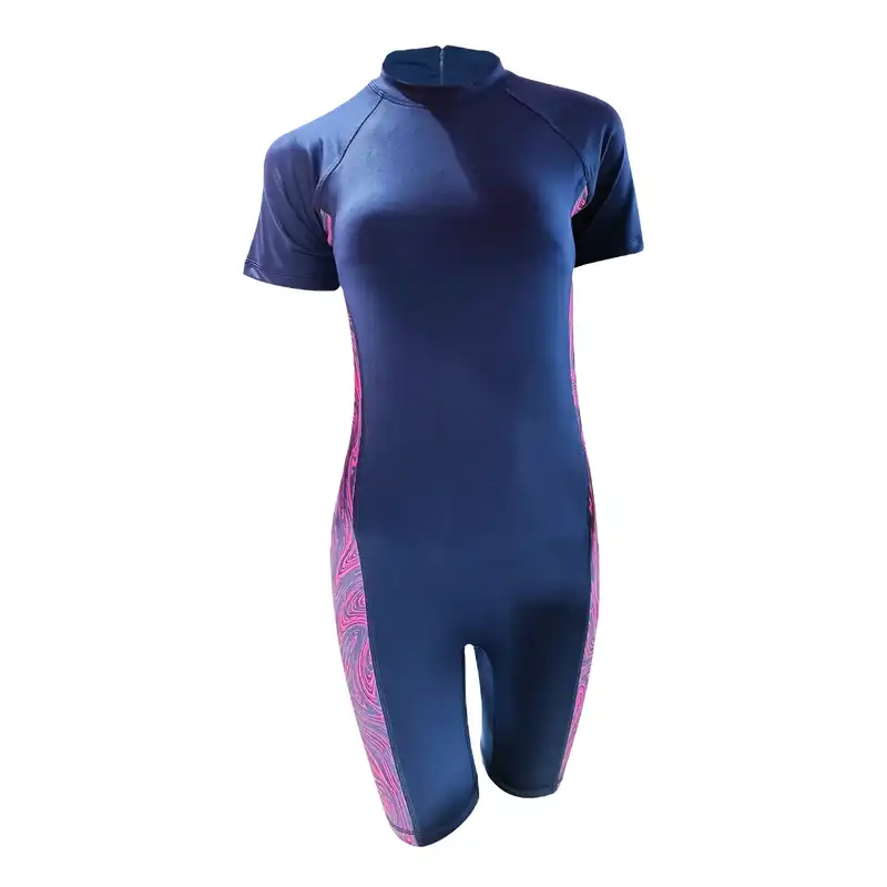 مایو زنانه مدل پادار آستین دار Z28