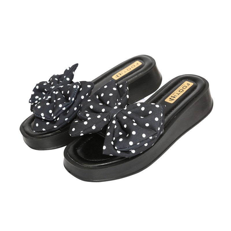 دمپایی زنانه مدل  خالخالی 800