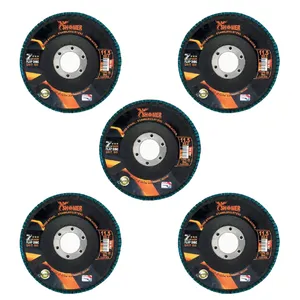  سنباده فلاپ دیسک شومر مدل P120 کد 11.5 بسته 5 عددی
