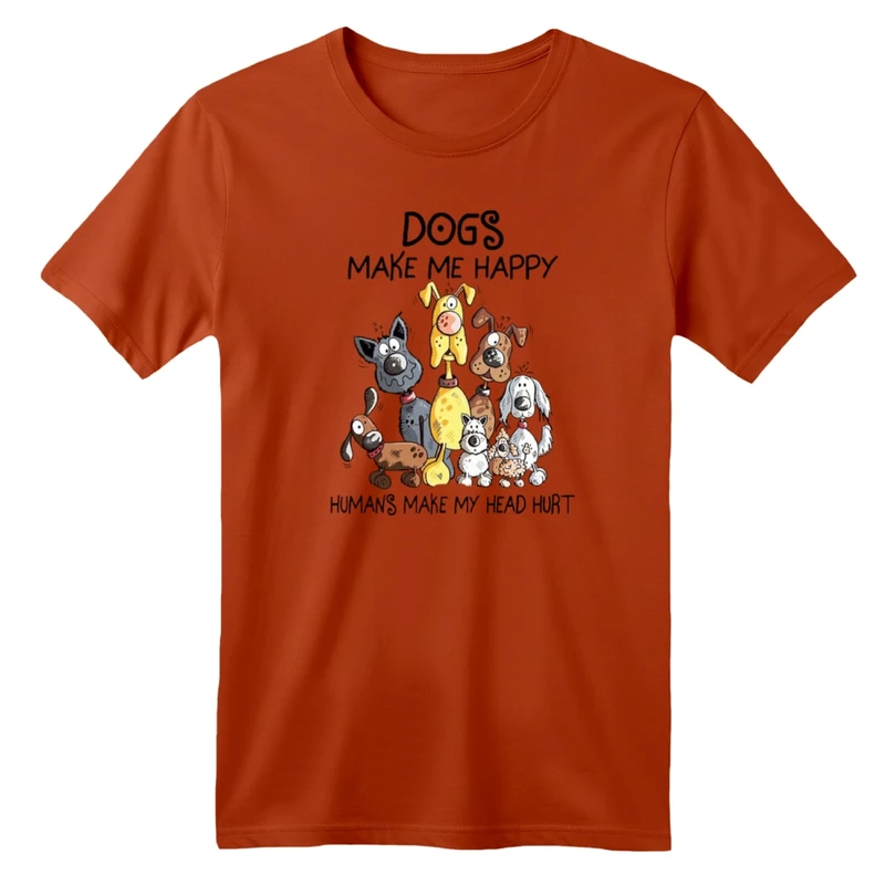 تی شرت آستین کوتاه بچگانه مدل سگ ها