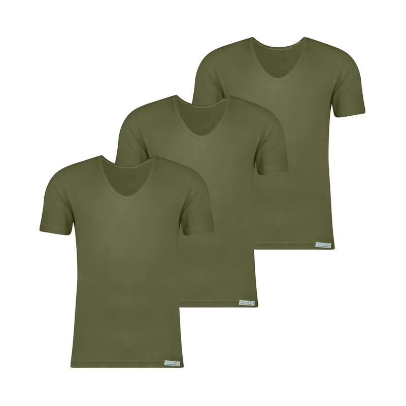 زیرپوش آستین دار مردانه برهان تن پوش مدل 6-02 مجموعه 3 عددی