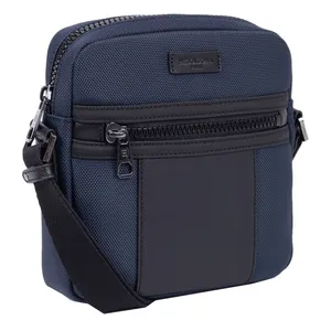 کیف رودوشی مردانه هگزاگونا مدل HORIZON دارای یک محفظه اصلی 