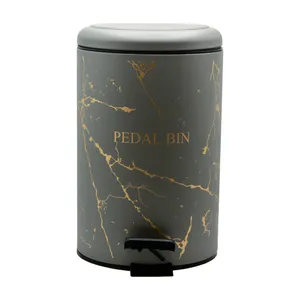 سطل زباله بی.وی.کی مدل ماربل 12 لیتر کد 835595