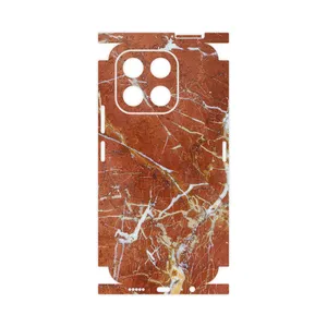 MAHOOT Red Marble-FullSkin Cover Sticker for Honor X6c