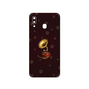 MAHOOT Gramophone Nostalgia Cover Sticker for Samsung Galaxy A20