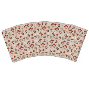 تقویم جیبی سال 1399 چاپ شفق طرح گل سینره کد 235 بسته 6 عددی