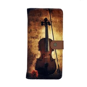 کیف پول زنانه طرح ویالن کد DW36