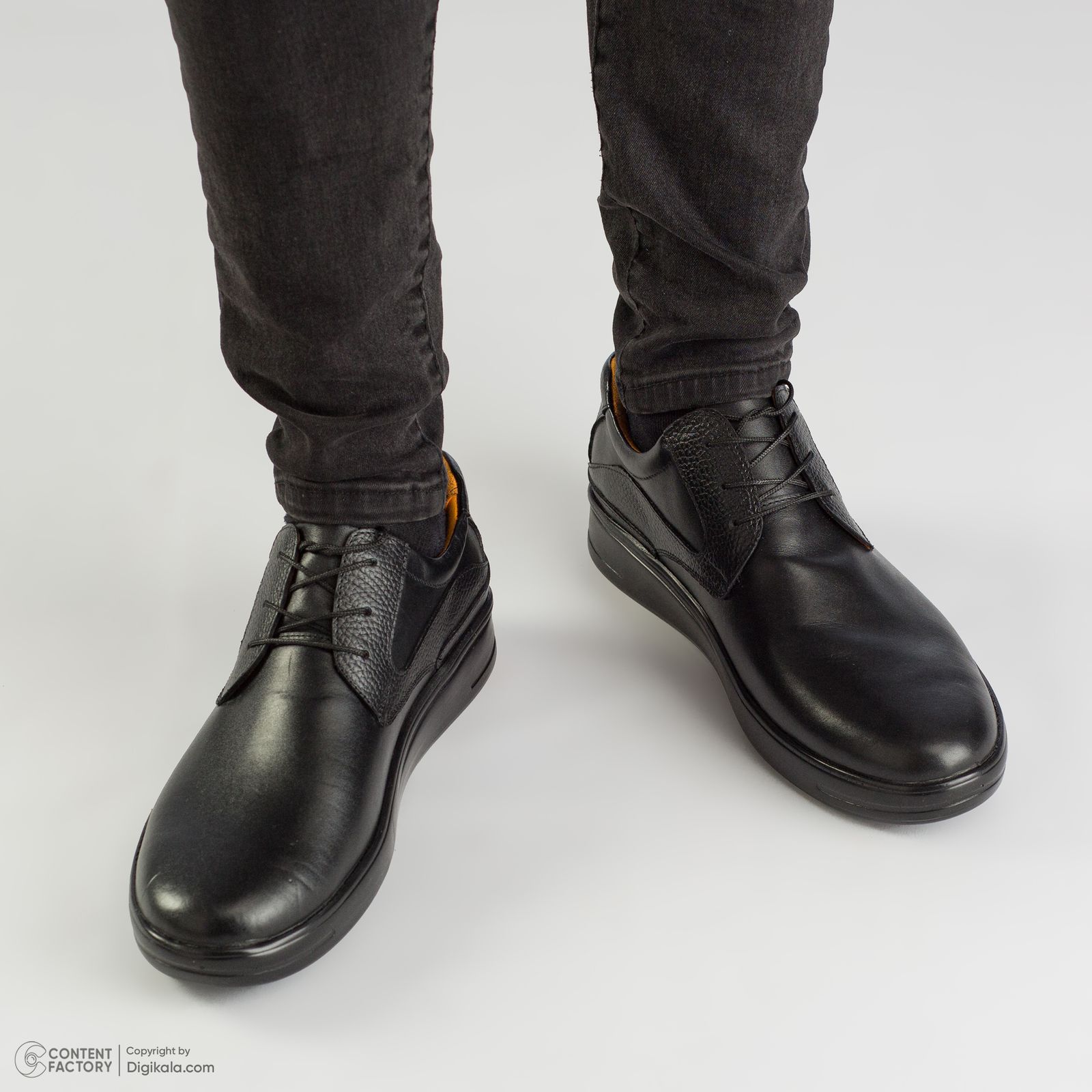 کفش روزمره مردانه چرم یلسان مدل جوزف کد GF-553-msk -  - 11