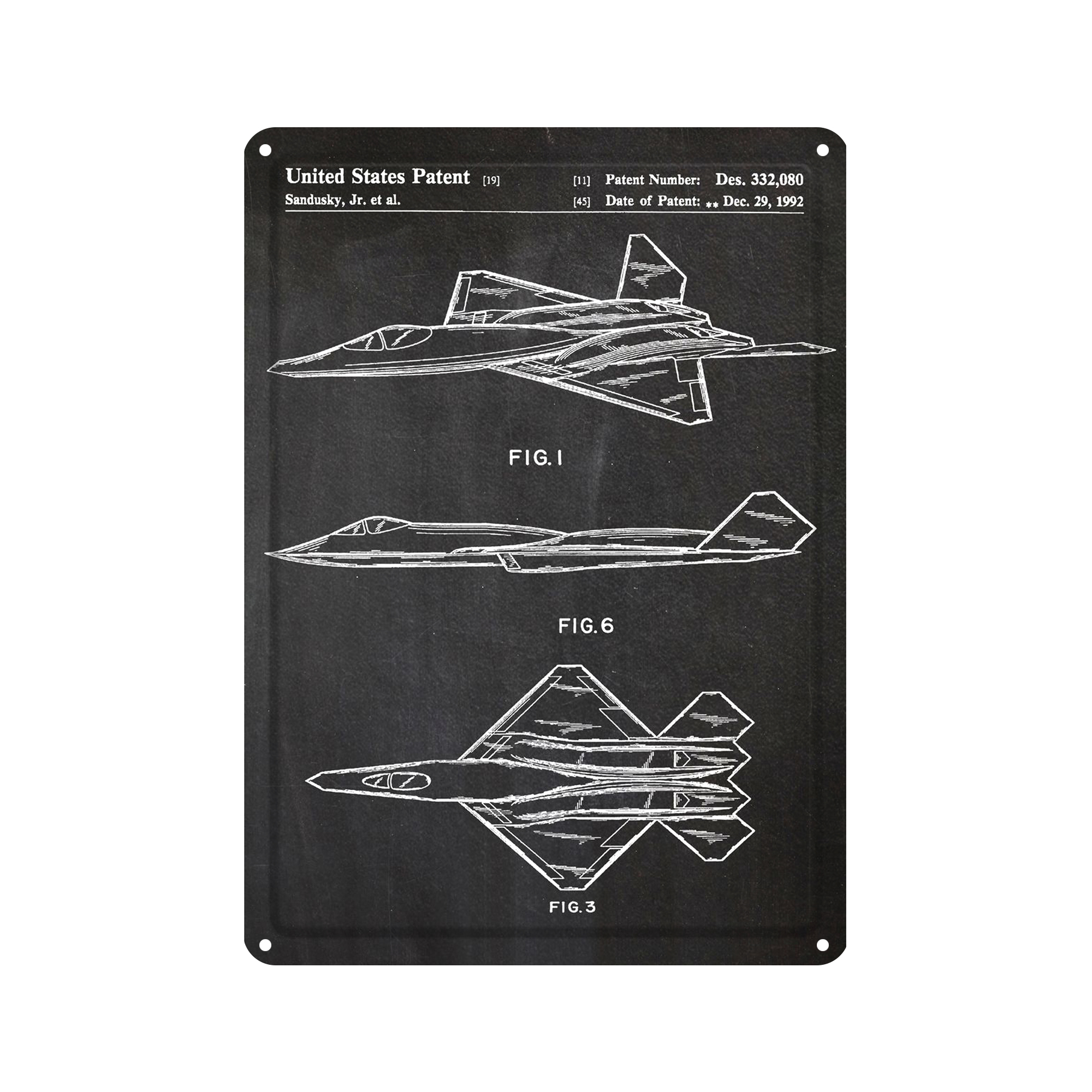 دیوارکوب مدل هواپیما کد s 2308