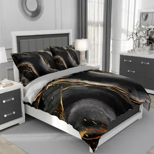 سرویس روتختی طرح ماربل مدل 4353 یک نفره 5 تکه