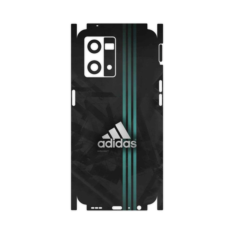 برچسب پوششی ماهوت مدل adidas_Logo-FullSkin مناسب برای گوشی موبایل اپو Reno 8 4G