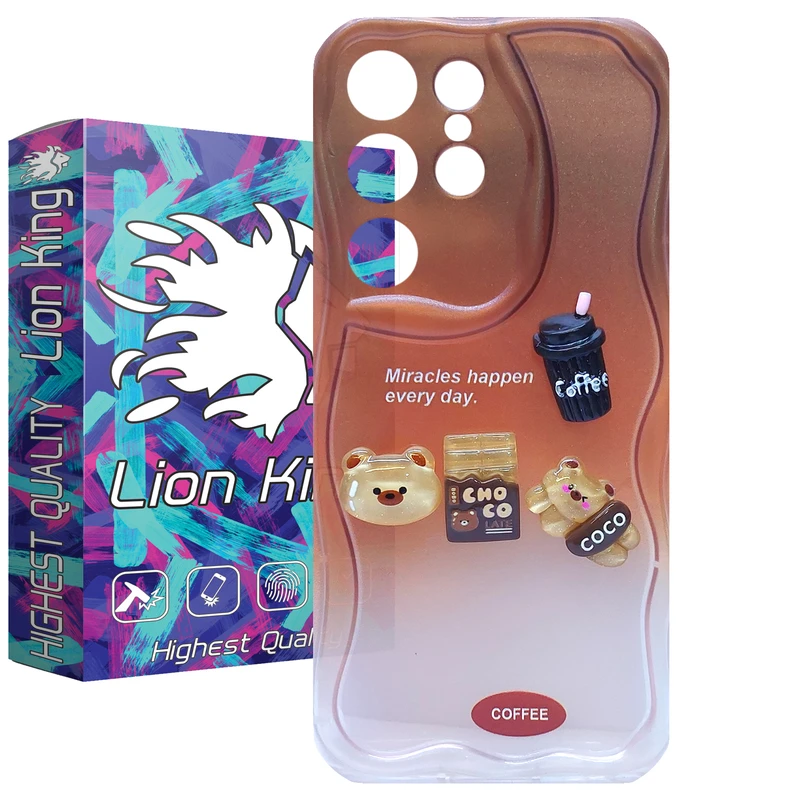 کاور لاین کینگ مدل TPUCAFFEH مناسب برای گوشی موبایل سامسونگ Galaxy S23 Ultra