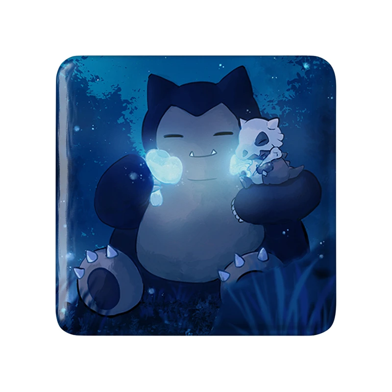 مگنت خندالو طرح بازی پوکمون (pokemon) مدل مربعی کد 32701