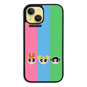 AKAM AMCWA15-POWER PUFF GIRLS8  Cover For Apple iPhone 15