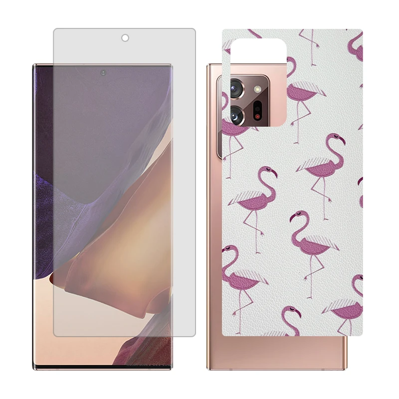 محافظ صفحه نمایش شفاف گلس مدل Together مناسب برای گوشی موبایل سامسونگ Galaxy Note20 Ultra 5G به همراه برچسب پوششی