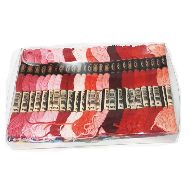 نخ کوبلن پنگوئن کد DMC2 مجموعه 100 عددی به همراه سوزن کوبلن