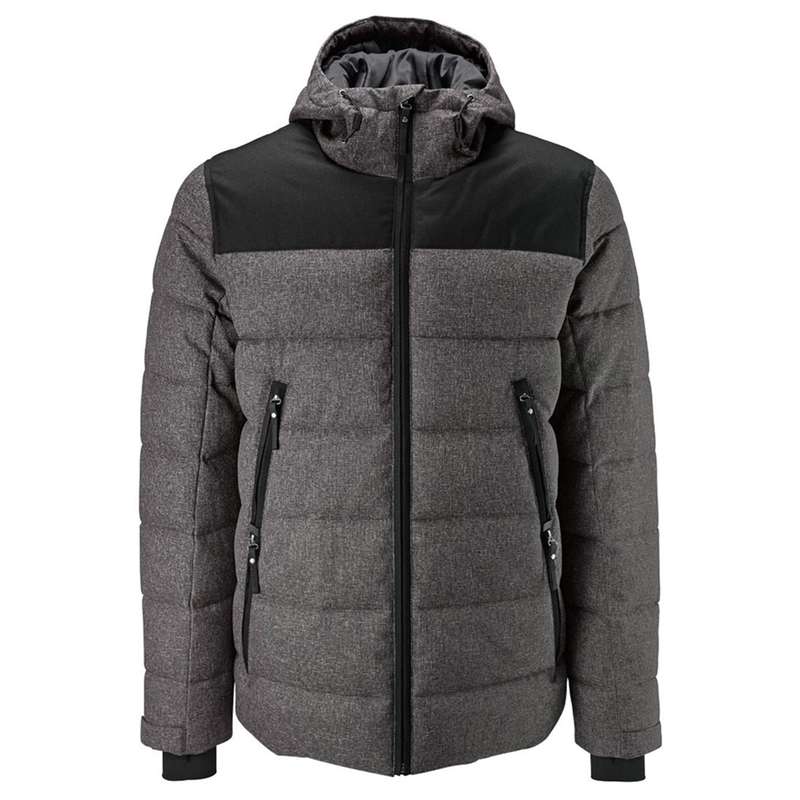 کاپشن مردانه چیبو مدل ThermalQuilted رنگ طوسی