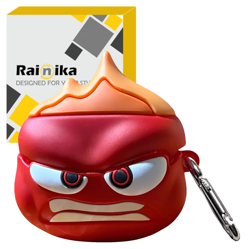 کاور رینیکا مدل Galaxy 3Pro ANGER مناسب برای کیس هدفون سامسونگ Galaxy Buds 3 / Buds 3 Pro (2024) / Buds 3 Fe (2025)