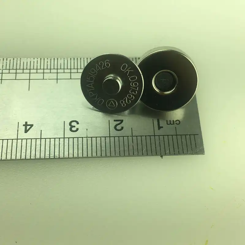 دکمه آهنربایی مدل SML5 کد Steel بسته 5 عددی