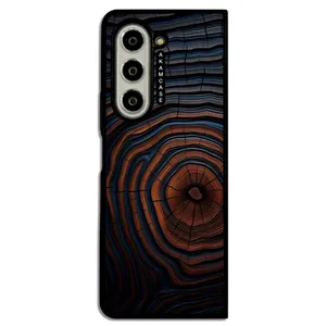 AKAM AMC-WSGZFOLD5-WOOD-5 Cover For Samsung Galaxy Z Fold 5