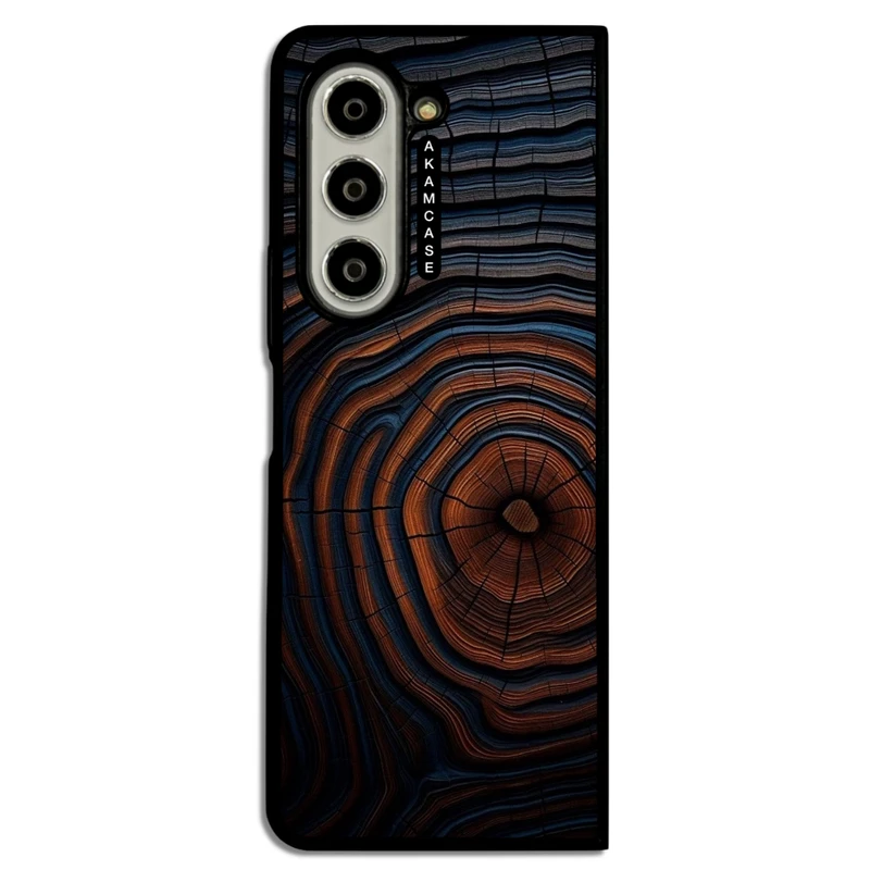 کاور آکام مدل AMC-WSGZFOLD5-WOOD-5 مناسب برای گوشی موبایل سامسونگ Galaxy Z Fold 5