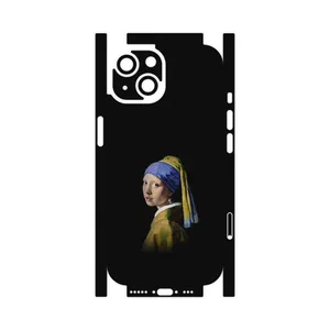 MAHOOT Girl with a Pearl Earring of Vermeer-FullSkin Cover Sticker for Apple iPhone 15