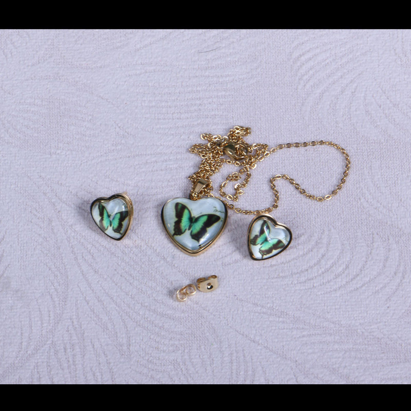 نیم ست دخترانه مدل پروانه