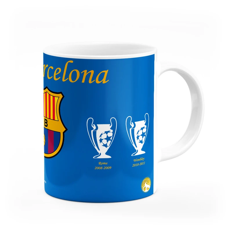ماگ هومرو طرح تیم باشگاه فوتبال بارسلونا مدل MG4676