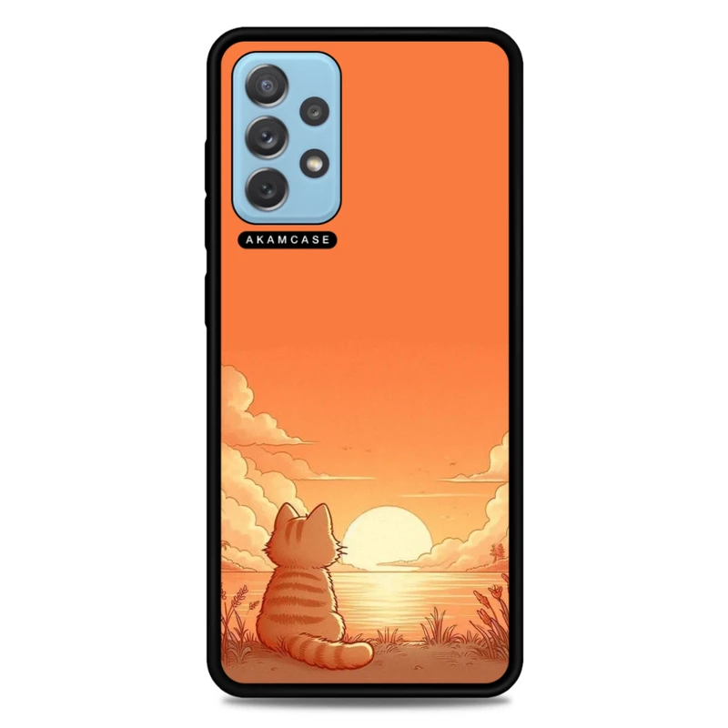 کاور آکام مدل AMC-WSGA72-CATS-32 مناسب برای گوشی موبایل سامسونگ Galaxy A72