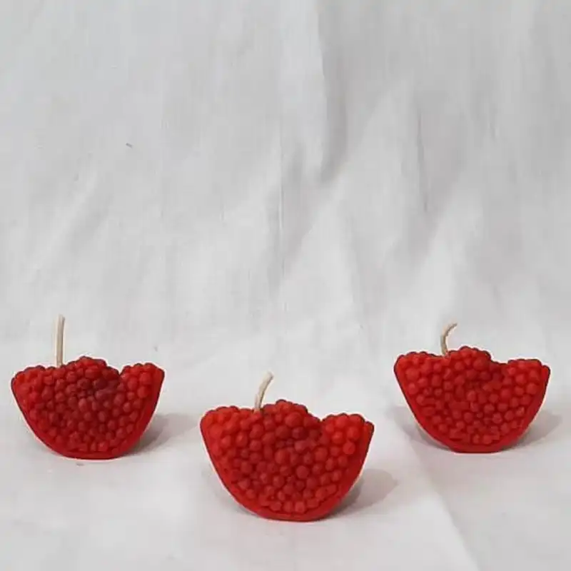 قالب شمع مدل قاچ انار