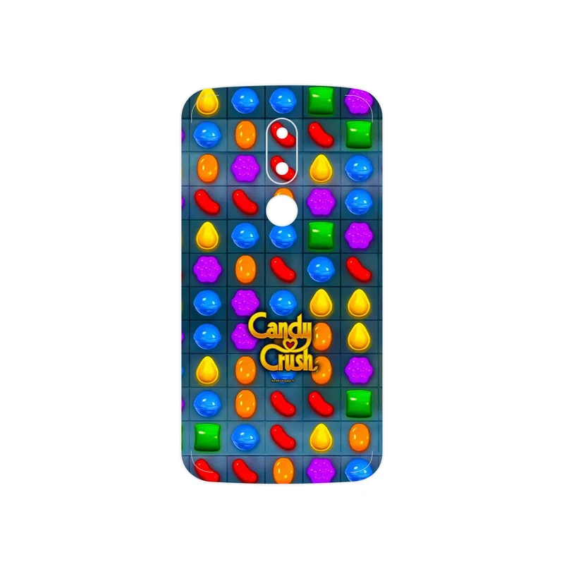 برچسب پوششی ماهوت مدل Candy Crush Game Series مناسب برای گوشی موبایل موتورولا Moto M