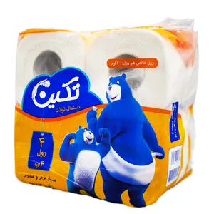 دستمال توالت تکین مدل 04 بسته 4 عددی 