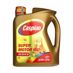 روغن موتور خودرو کاسپین مدل 20W-50 SL حجم 4 لیتر