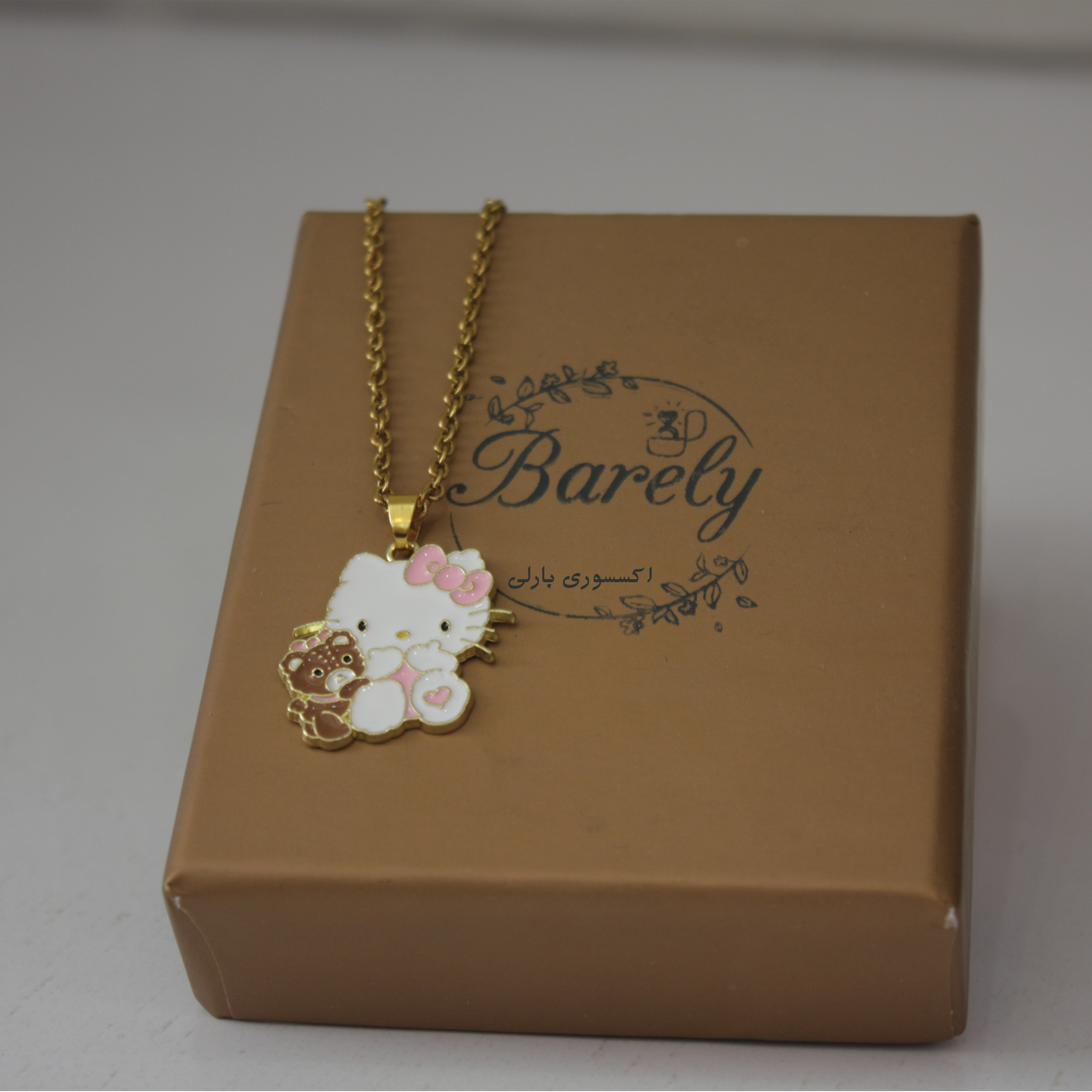 گردنبند دخترانه مدل K-&-T