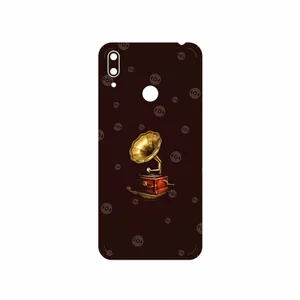 MAHOOT Gramophone Nostalgia Cover Sticker for Huawei Y7 Prime 2019