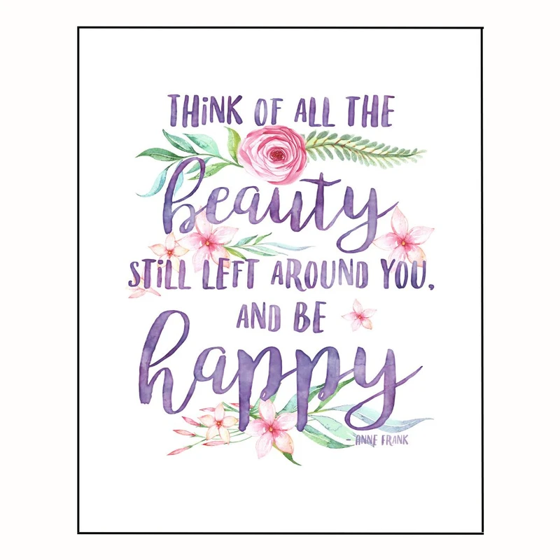 پوستر مدل به همه زیبایی‌هایی که هنوز در اطرافت باقی مانده است فکر کن  