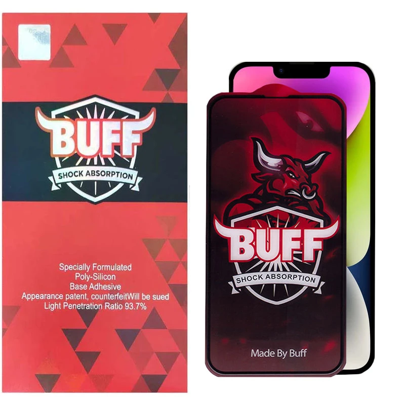 محافظ صفحه نمایش بوف مدل Crystal Pro مناسب برای گوشی موبایل اپل iPhone 16e/14/13 Pro/13