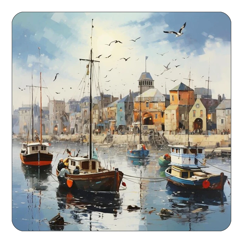 مگنت کاکتی طرح نقاشی رنگ روغن مدل mp70651