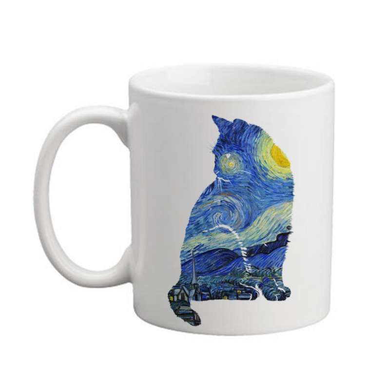 ماگ پاد آفرین طرح گربه کد ۱۸۶۹ ماگ پاد آفرین طرح گربه کد ۱۸۶۹