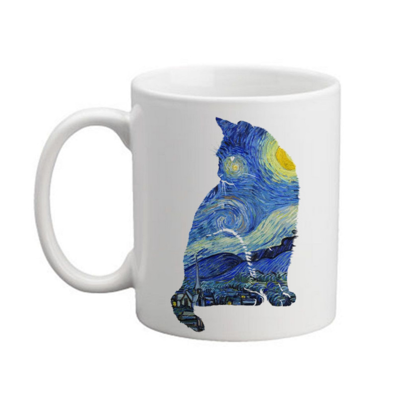 ماگ پاد آفرین طرح گربه کد ۱۸۶۹ ماگ پاد آفرین طرح گربه کد ۱۸۶۹