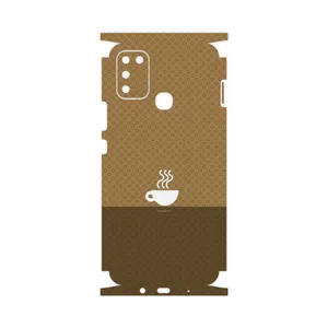 MAHOOT Minimal Cup of Coffee Icon-FullSkin Cover Sticker for Infinix Hot 10 Play