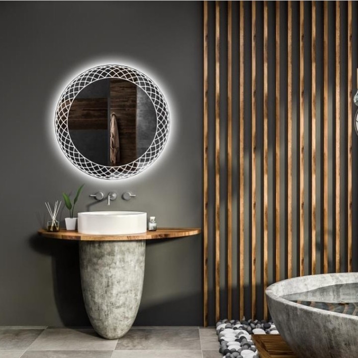 آینه آتریکس مدل بک لایت کد MD61