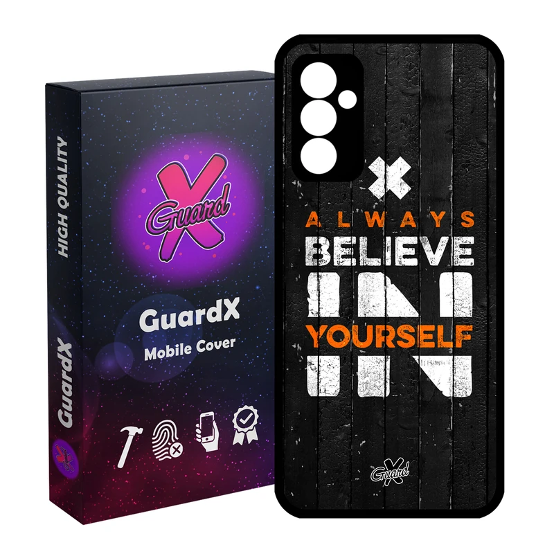 کاور گارد ایکس طرح Text مدل Glass10167 مناسب برای گوشی موبایل سامسونگ Galaxy A14 / A14 5G