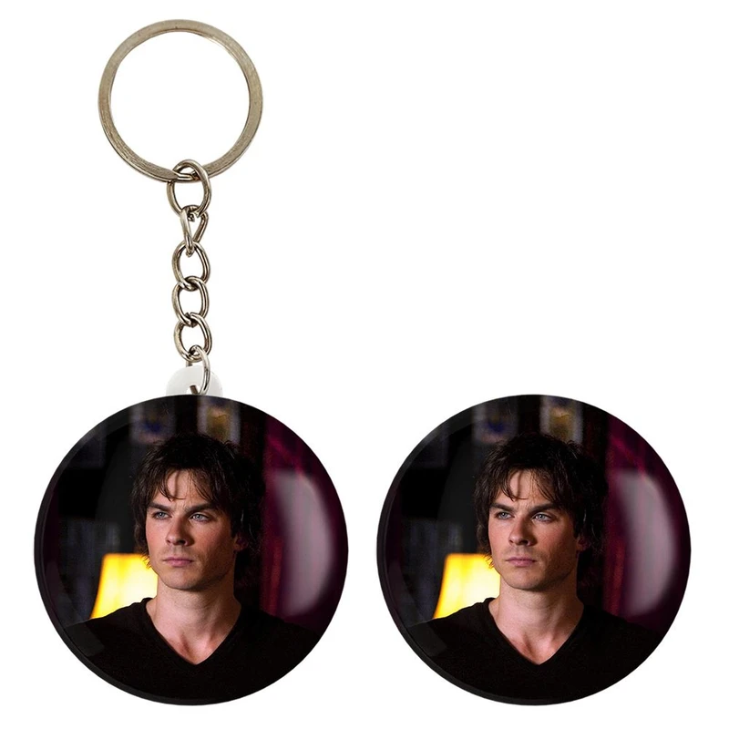 پیکسل خندالو مدل دیمون سالواتوره خاطرات یک خون آشام  The Vampire Diaries  کد 23693 به همراه جاکلیدی