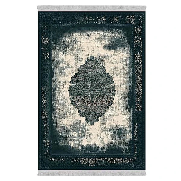 فرش پارچه‌ای دفه مدل فرشینه طرح مدرن کد 200