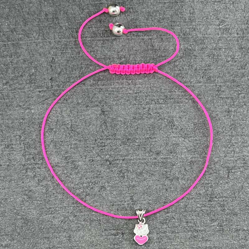 پابند نقره زنانه گیرا مدل G588