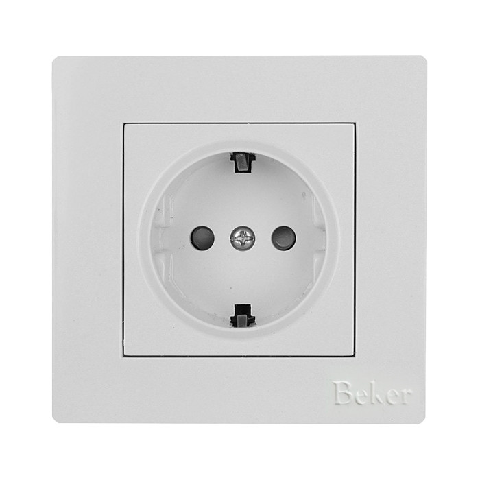 پریز برق ارت دار بکر مدل آسان مجموعه 10 عددی