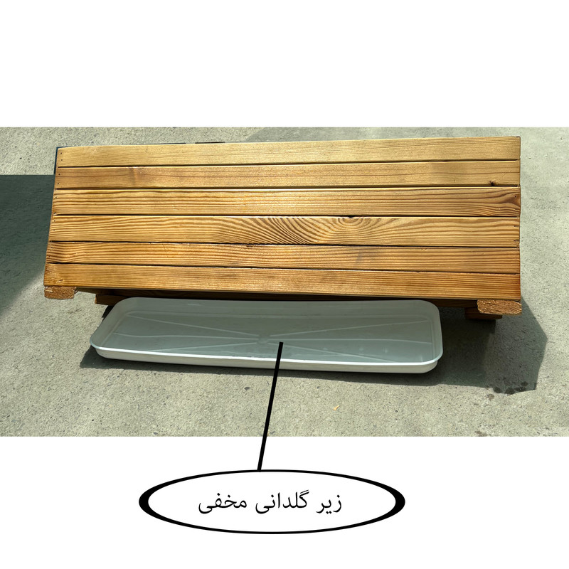 گلدان مدل چوبی 7022R6